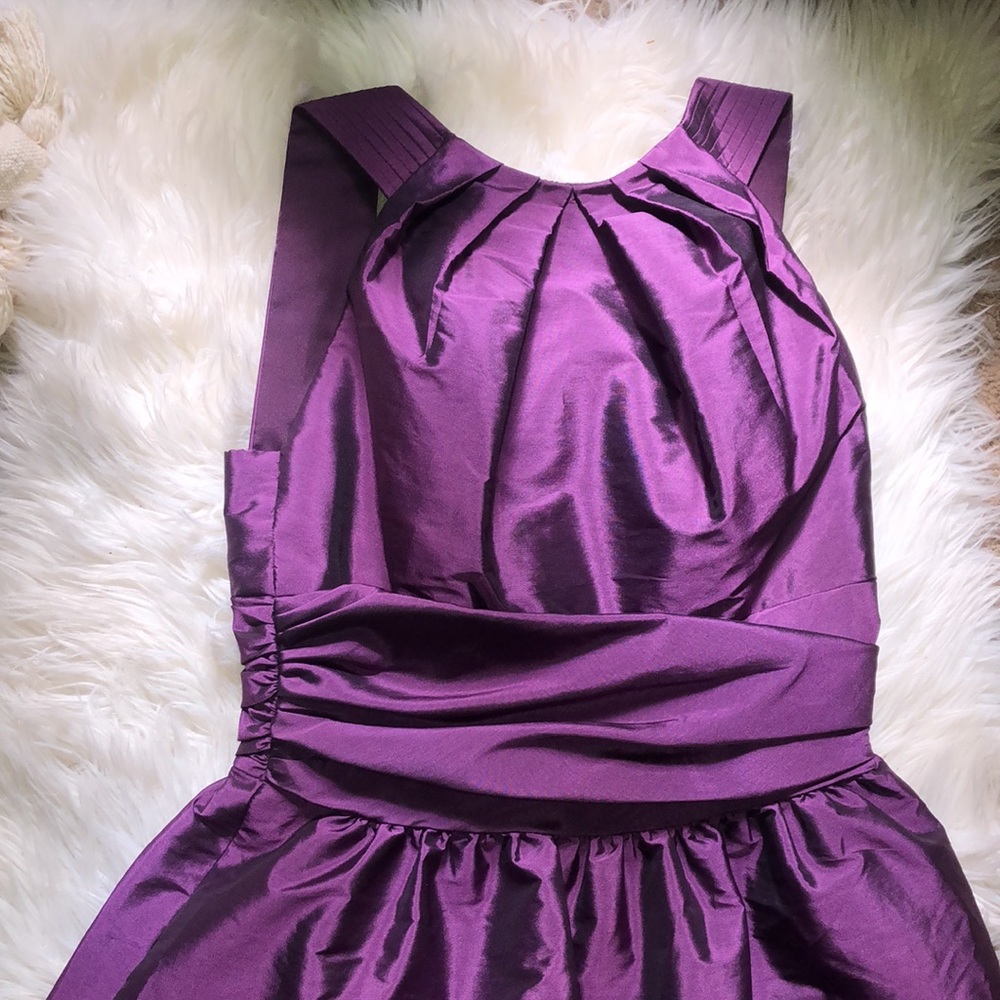 Alfred Sung Italian Purple cocktail dress 8 - Picture 2 of 5